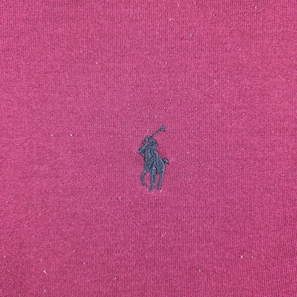 Polo Ralph Lauren Hoodie Mens Medium Maroon Full Zip‎